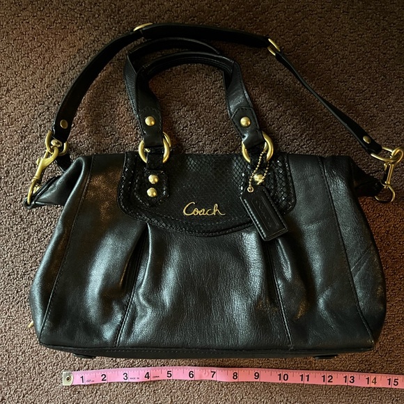 Coach Ashley Satchel - black - Picture 7 of 9